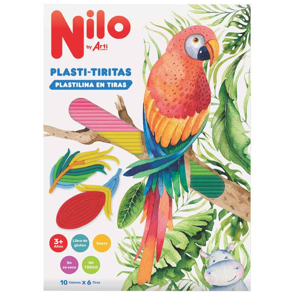 Plasti-Tiritas NILO Guacamayo 10 Colores