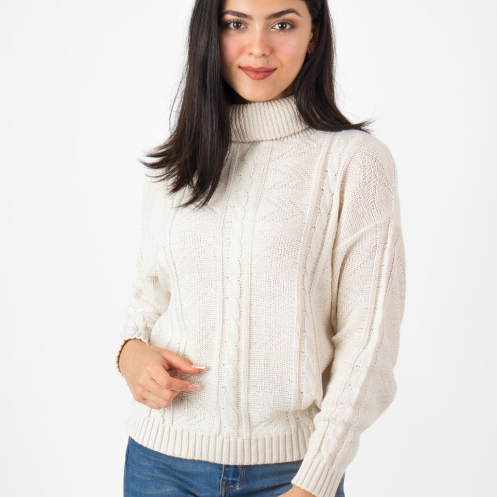 Sweater Perfeccionista Crema