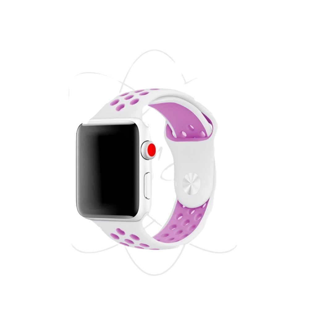 Correa Nike para Apple Watch 42/44 mm Blanco Rosa