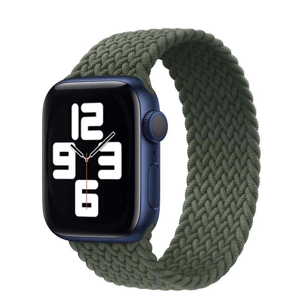 Correa Nylon Elástica para Apple Watch 42/44 mm Verde Talla M