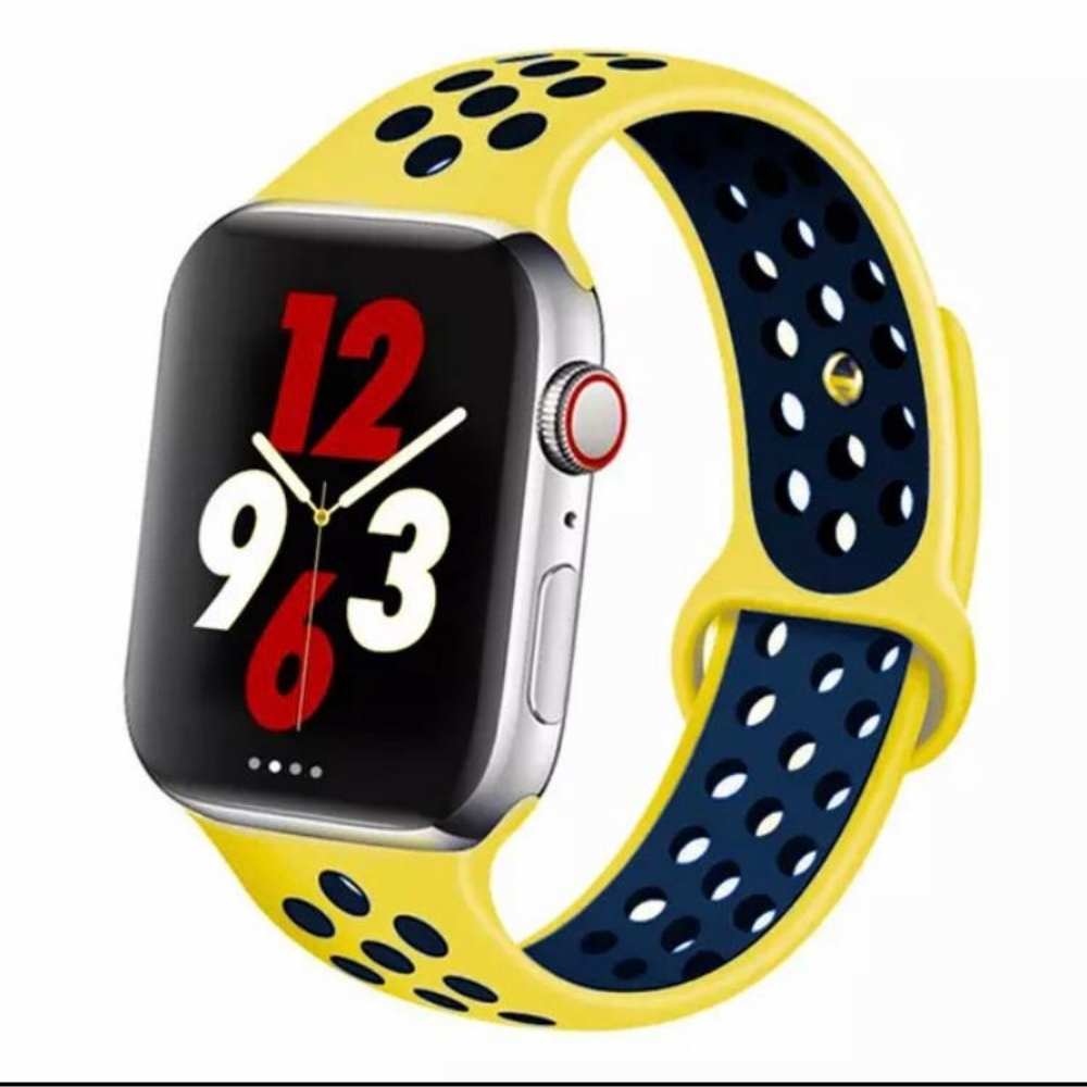 Correa Limited Edition para Apple Watch 38/40 mm Amarillo Azul