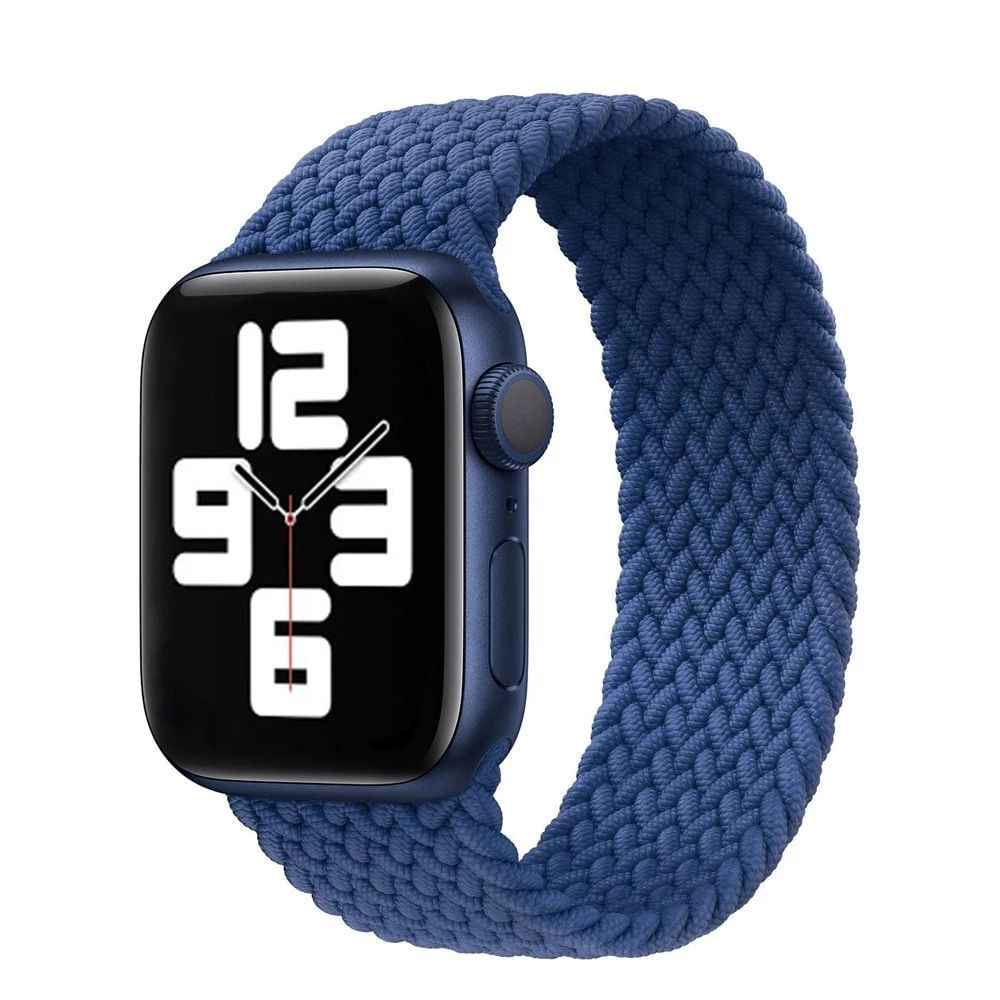 Correa Nylon Elástica para Apple Watch 42/44 mm Azul Talla M
