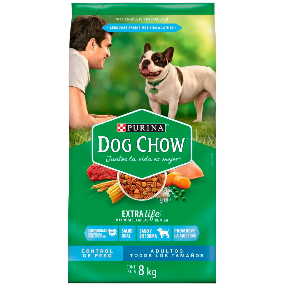 Alimento para Perro DOG CHOW Adulto Todos Los Tamaños 8kg