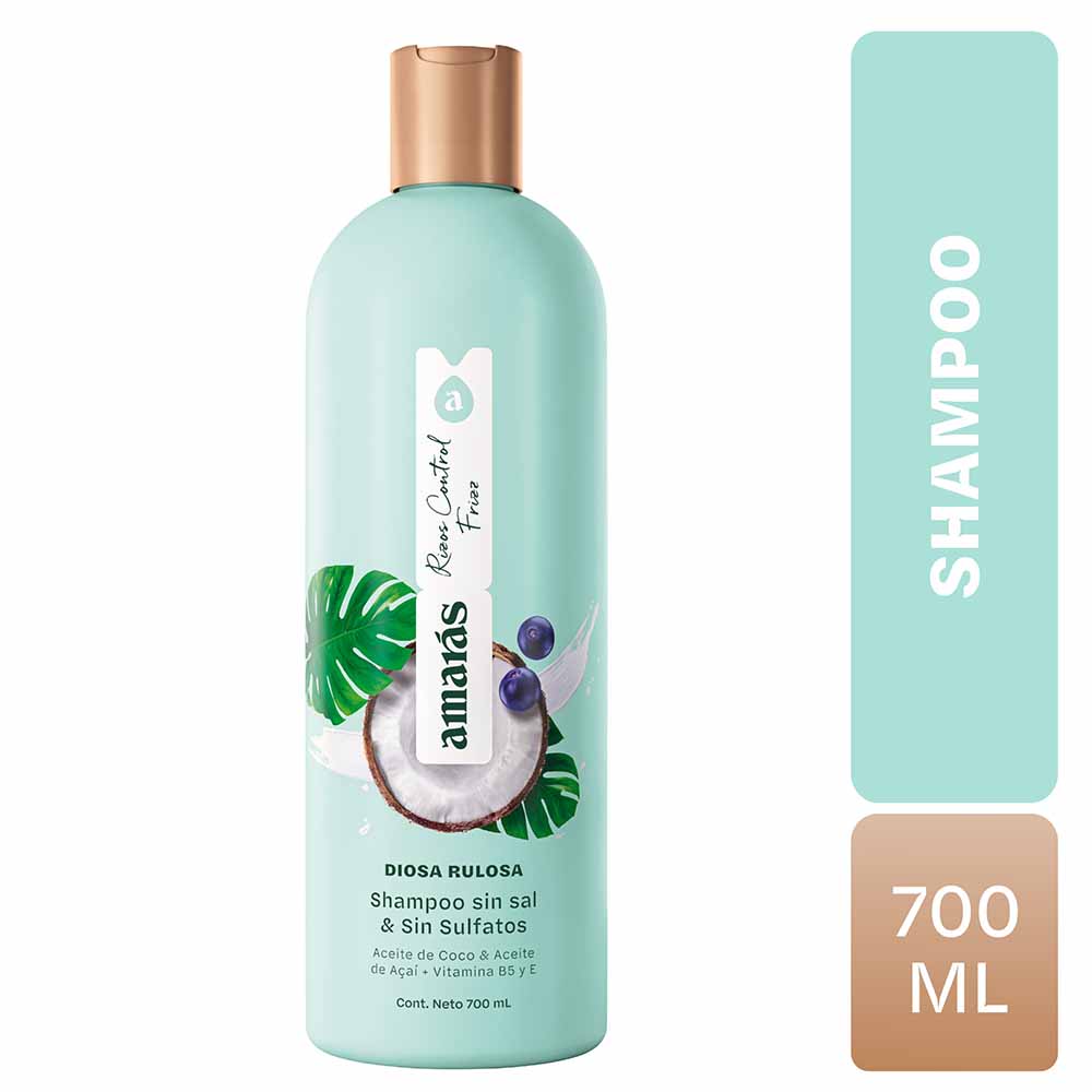Shampoo AMARÁS Diosa Rulosa Frasco 700ml