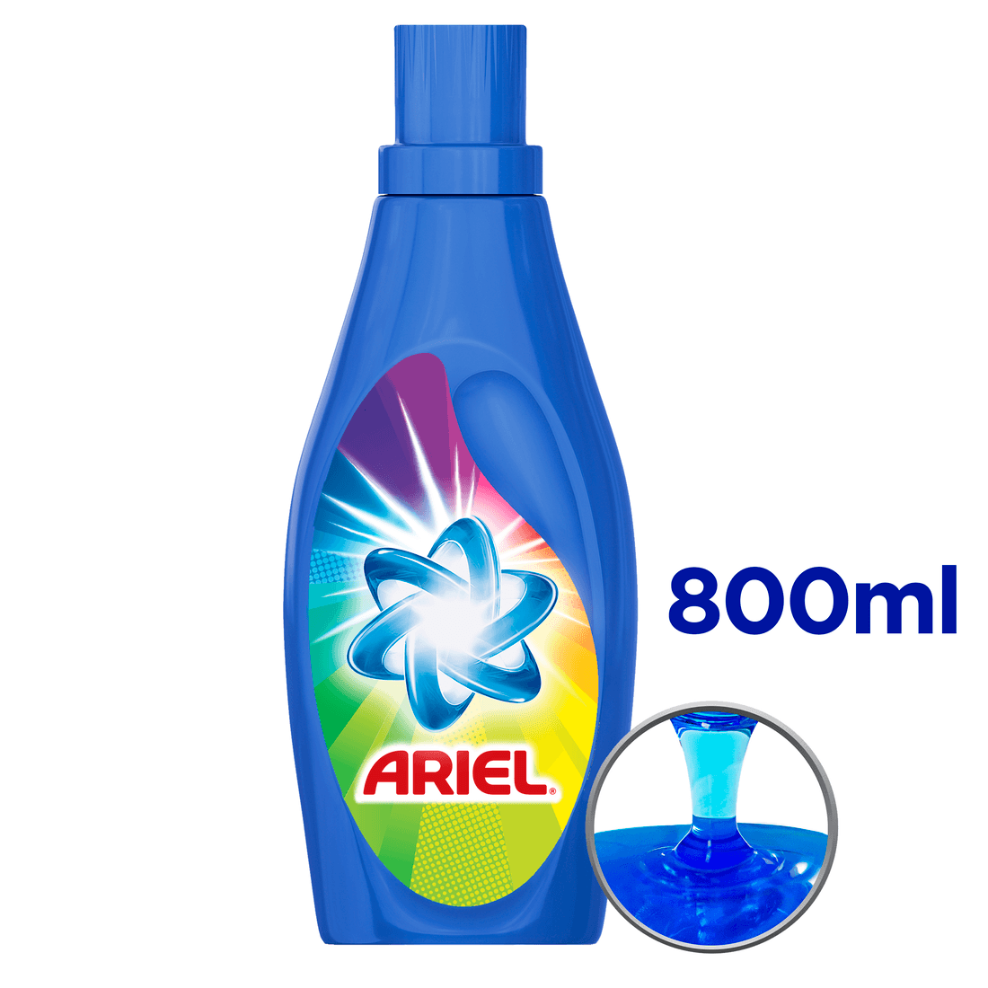 Detergente Líquido Ariel Revitacolor 800ml