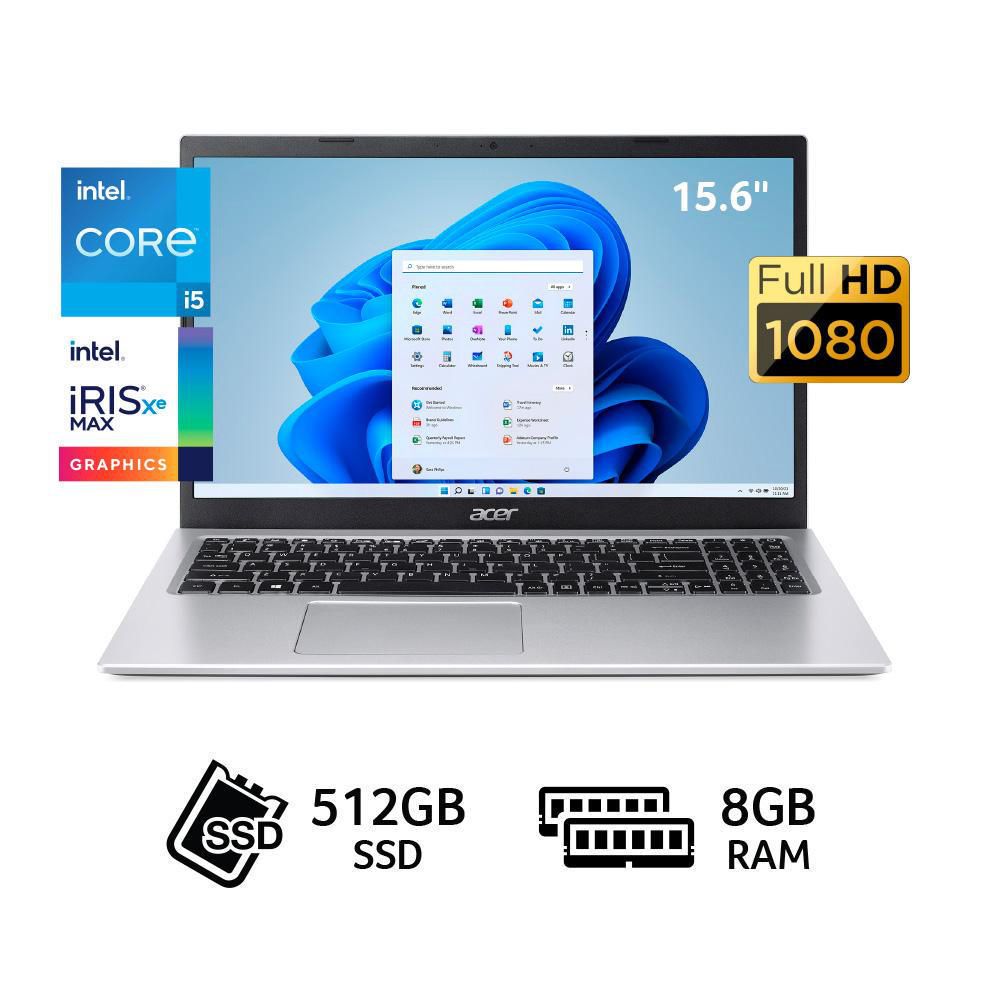 Laptop Acer Aspire A315-58-51CG Intel Core i5 8GB RAM 512GB SSD 15.6"
