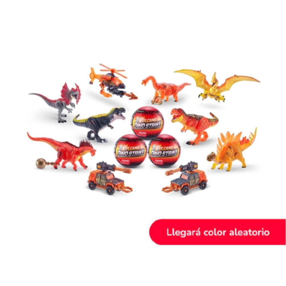Cápsula Dino Strike S4 Mini Brands