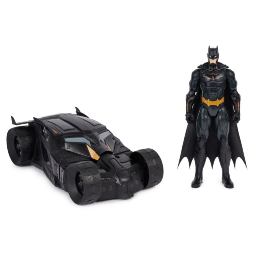 Figura De Acción Batman + Vehículo Batimovil
