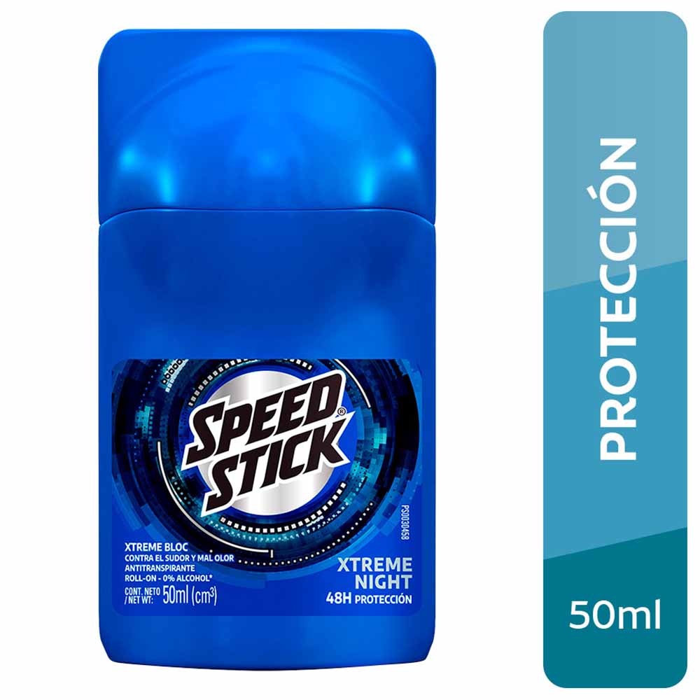 Desodorante en Roll On para Hombre SPEED STICK 24/7 Cool Night Frasco 50ml