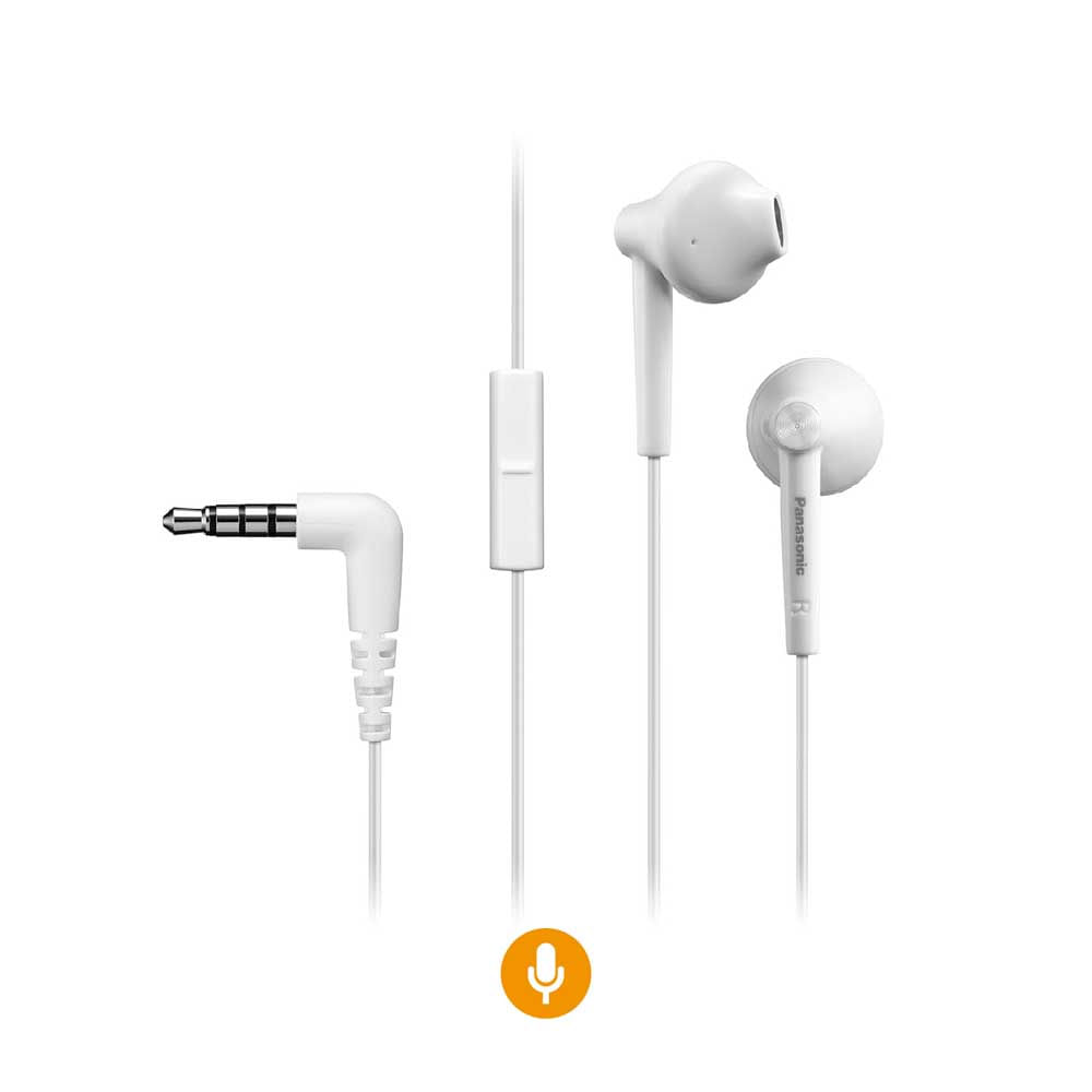 Audífonos in ear PANASONIC RP-TCM55E Blanco