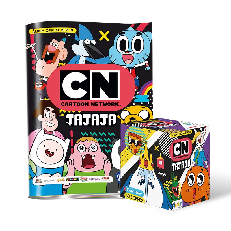 Álbum Cartoon Network 2022 Editorial Berlín Tapa Blanda + 1 Cajita (50 Sobres)