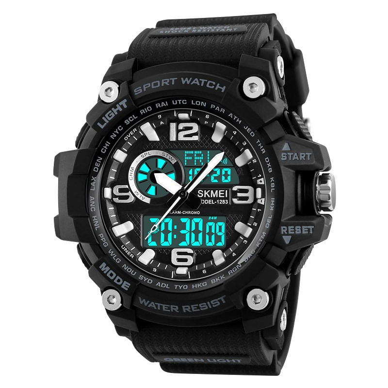 Reloj SKMEI Brave 1283 Hibrido Sport Shock Resist Timer