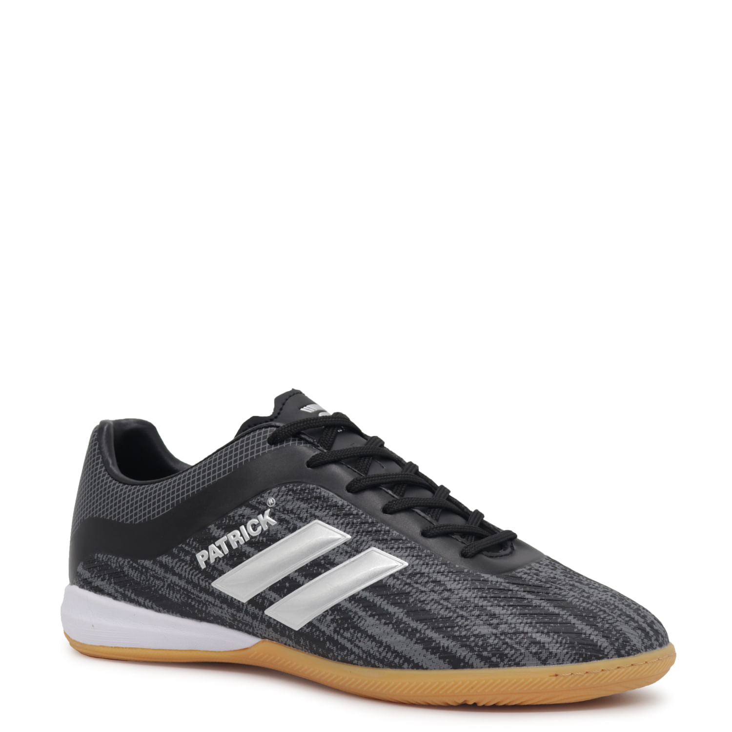 Zapatillas de Fútbol para hombre PATRICK OLIMPIC/INE-H1A Negro Plateado