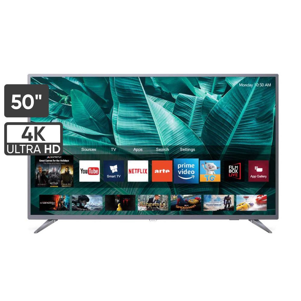Televisor PHILIPS LED 50'' UHD 4K Smart TV PUD6513