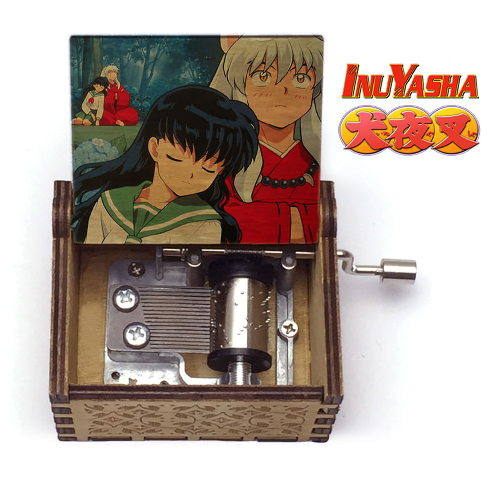 Caja Musical Inuyasha Kagome Anime Enamorados Modelo 3