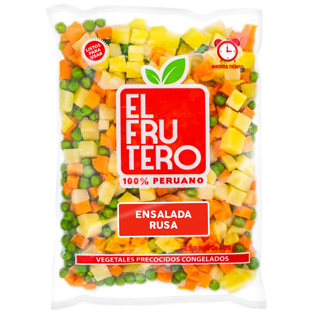 Mix Ensalada Rusa EL FRUTERO Bolsa 500g