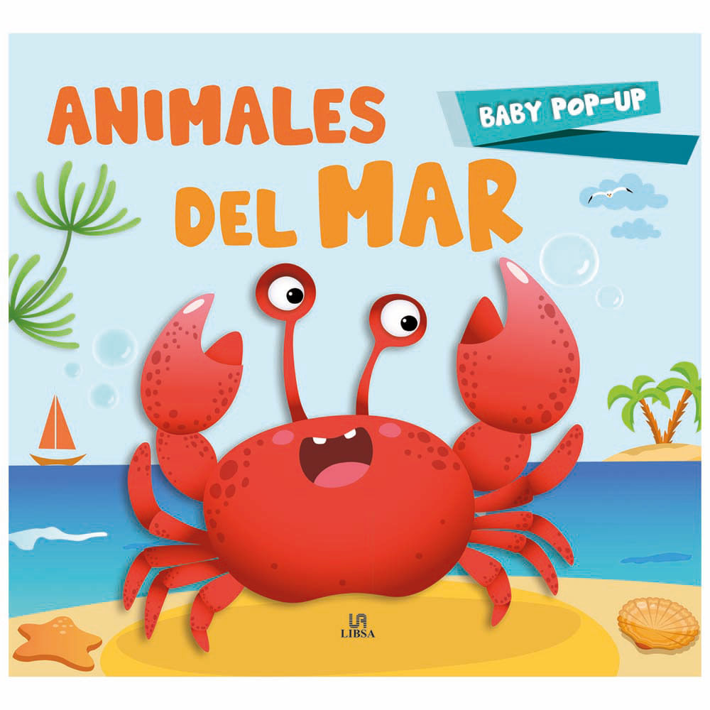 Libro INKABOOKS Baby Pop Up Animales del Mar