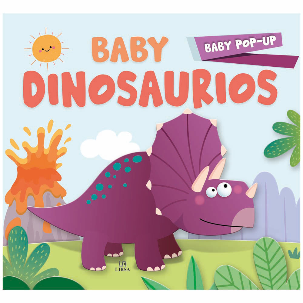 Libro INKABOOKS Baby Pop Up Dinosaurios