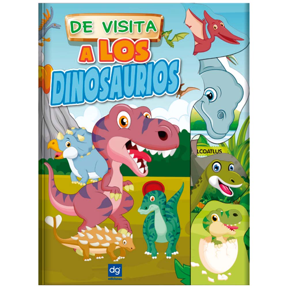 Libro DISTRIBUIDORA GRÁFICA De Visita a los Dinosaurios