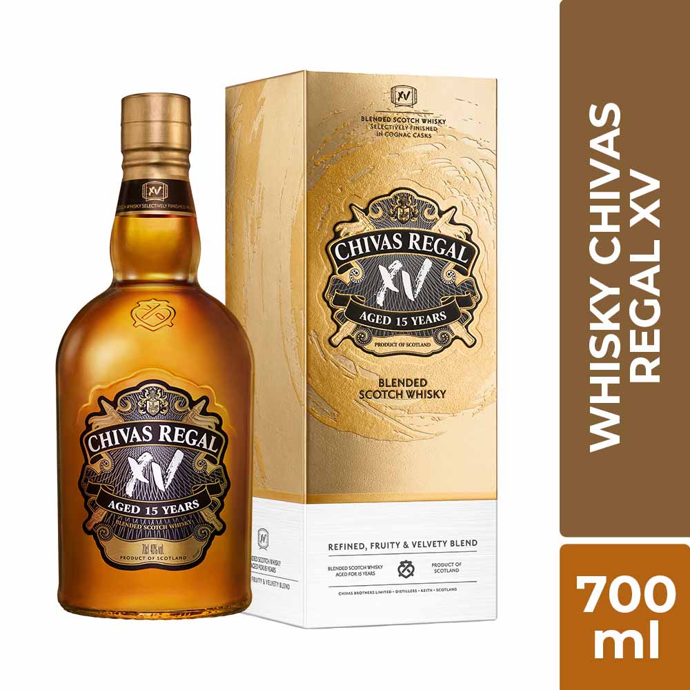 Whisky CHIVAS REGAL XV 15 Años Botella 700ml