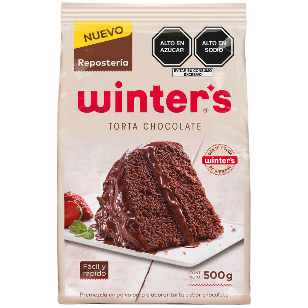 Premezcla WINTER'S Torta de Chocolate Caja 500g