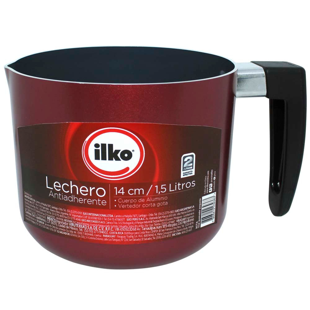 Lechera ILKO 1.5L Just Cook Rojo
