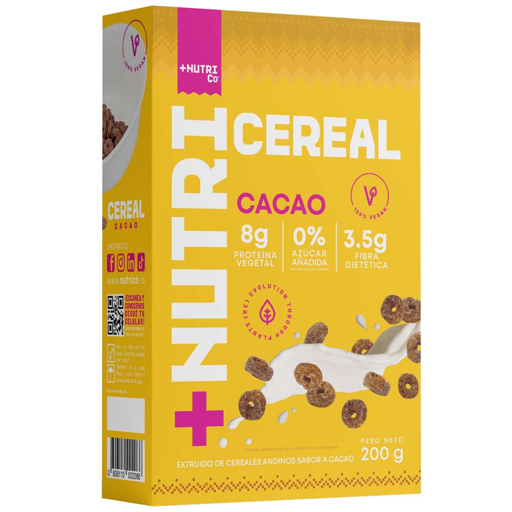 Cereal + NUTRI CO Cacao Caja 200g