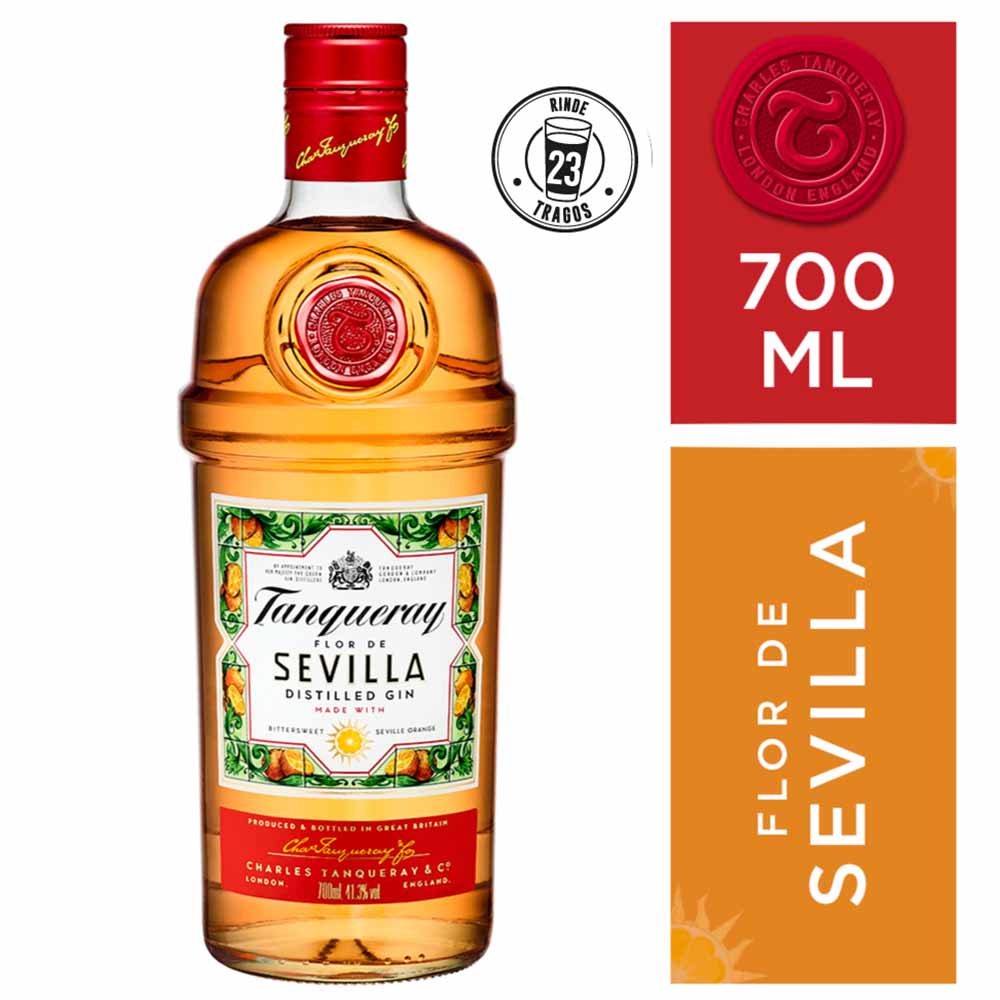 Gin TANQUERAY Sevilla Botella 700ml