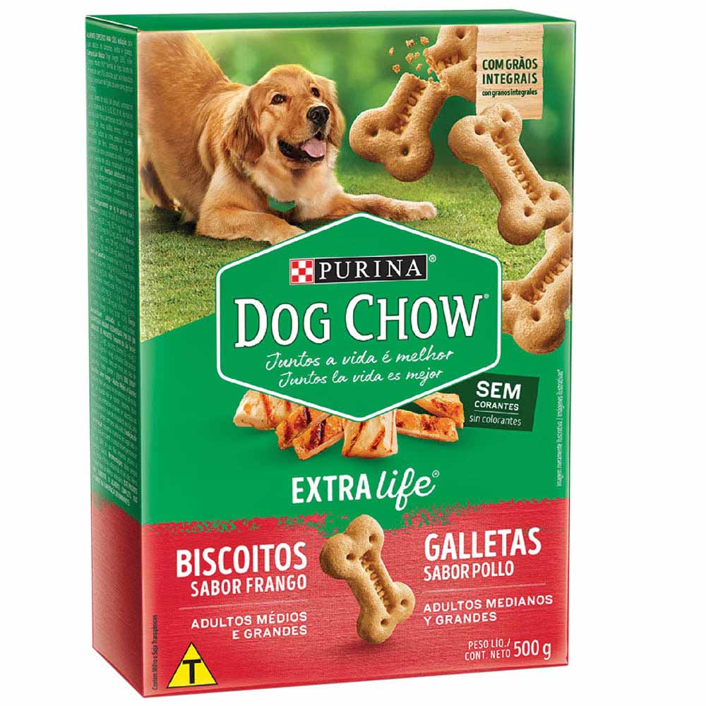 Galletas para Perros DOG CHOW Maxi Adulto Caja 500g