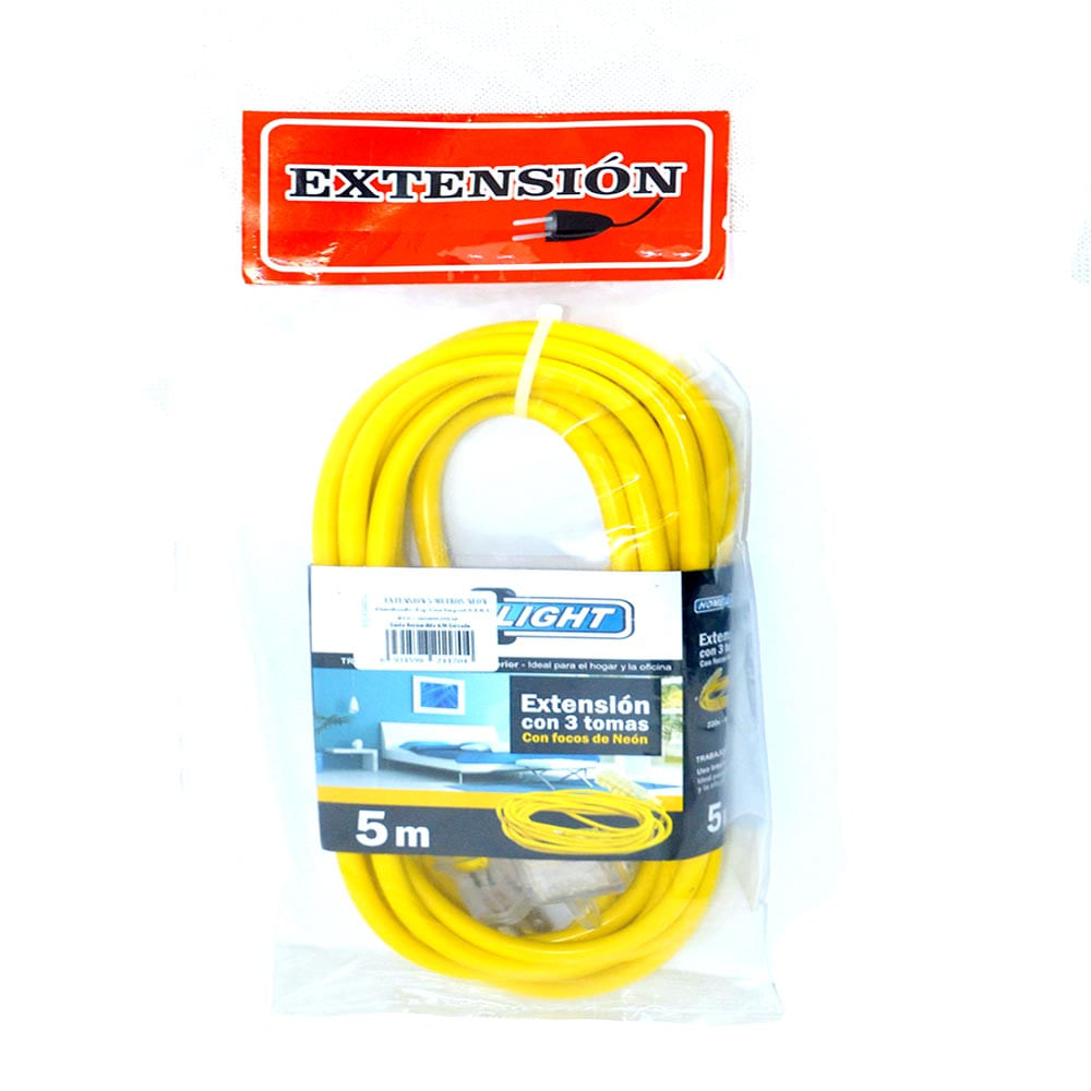 Extensión TOP GAN Neón 5mts