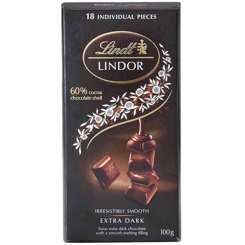 Chocolate LIND SWISS CLASSIC Suizo Amargo Envoltura 100g