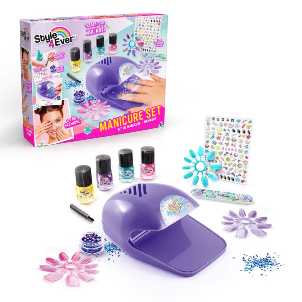 Set De Manicure Para Niña Canal Toys Style 4 Ever
