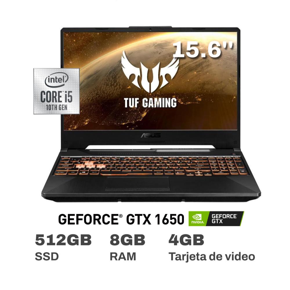 Laptop Gamer Asus TUF Gaming F15 FX506LHB-HN323W Intel Core i5 8GB RAM 512GB SSD 15.6" GTX 1650