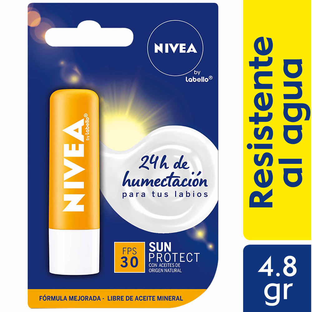 Protector Labial NIVEA Sun Protect - Tubo 4.8g