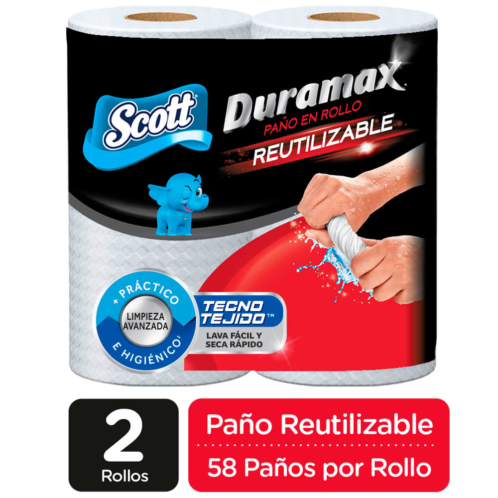 Paño Reutilizable SCOTT Duramax Paquete 2un