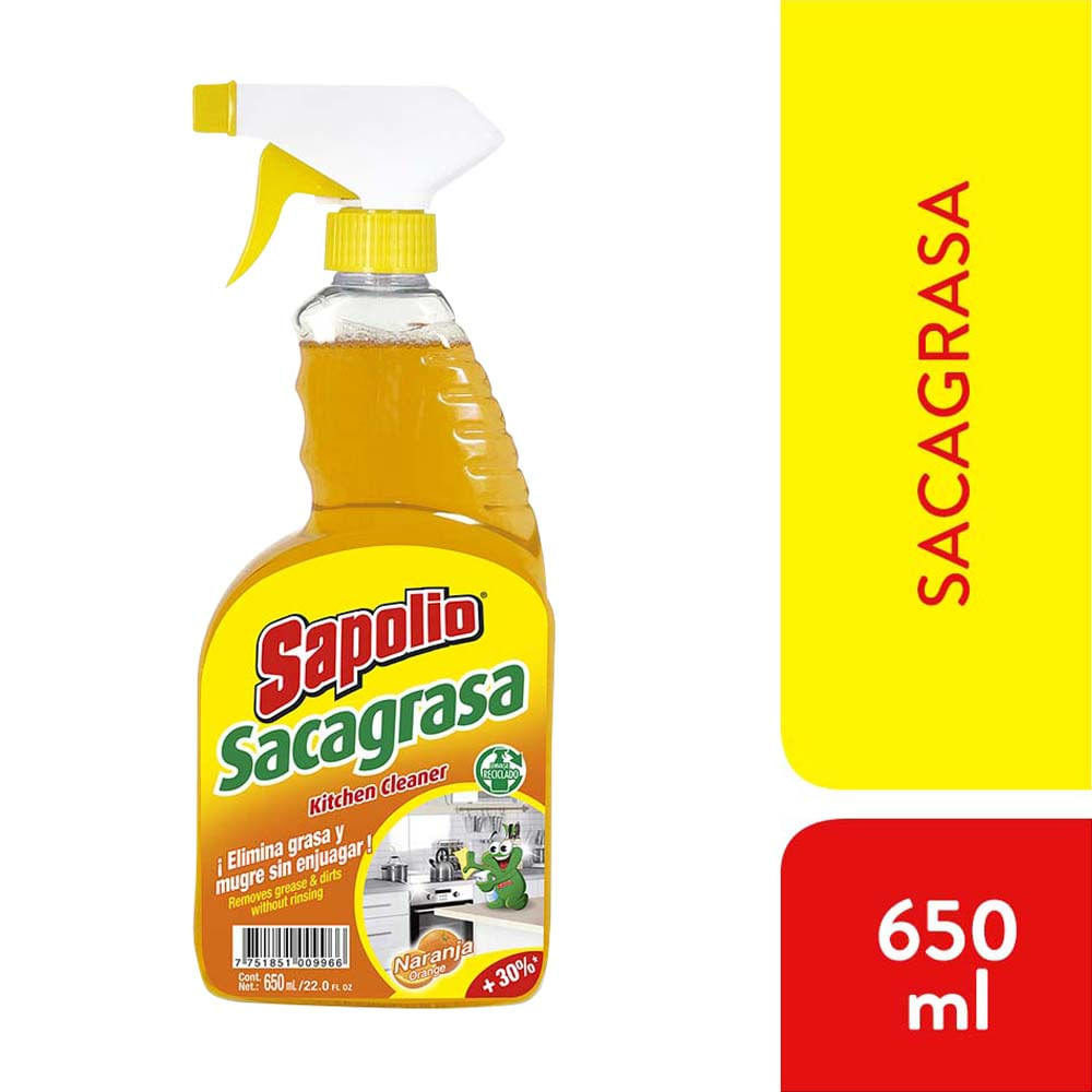 Sacagrasa SAPOLIO Naranja Gatillo 650ml