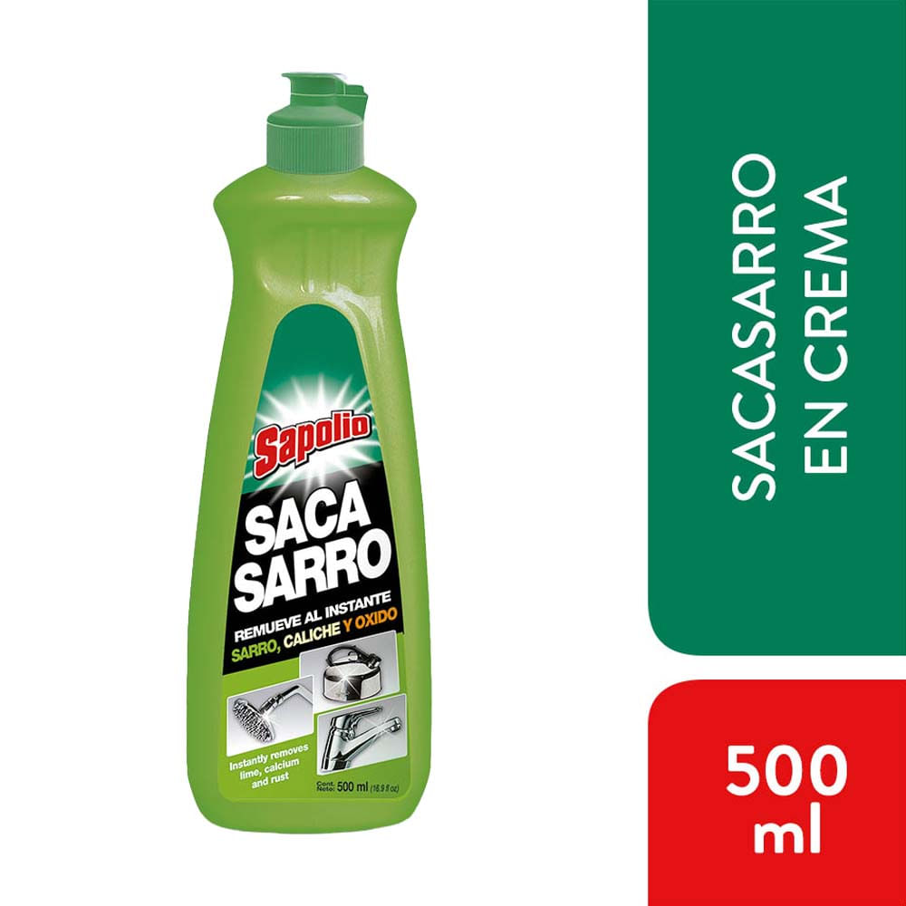 Limpiador de Baño SAPOLIO Sacasarro Botella 500ml