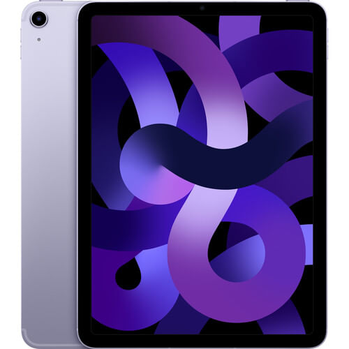 Apple iPad Air de 10,9&quot; con chip M1 (5.ª generación, 256 GB, Wi-Fi + 5G, morado)