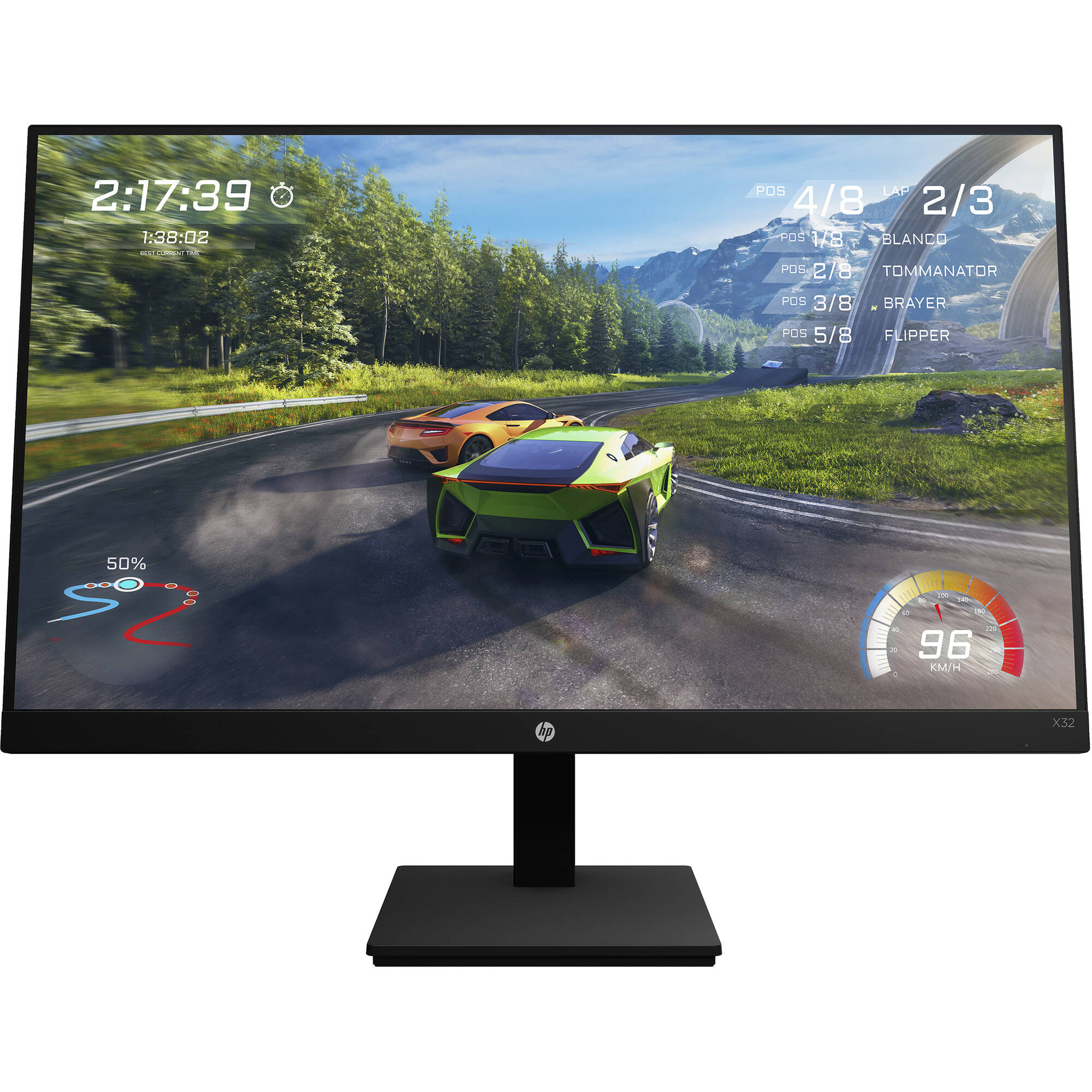 HP X32 31.5 "16: 9 Freesync 165 Hz QHD IPS Gaming Monitor