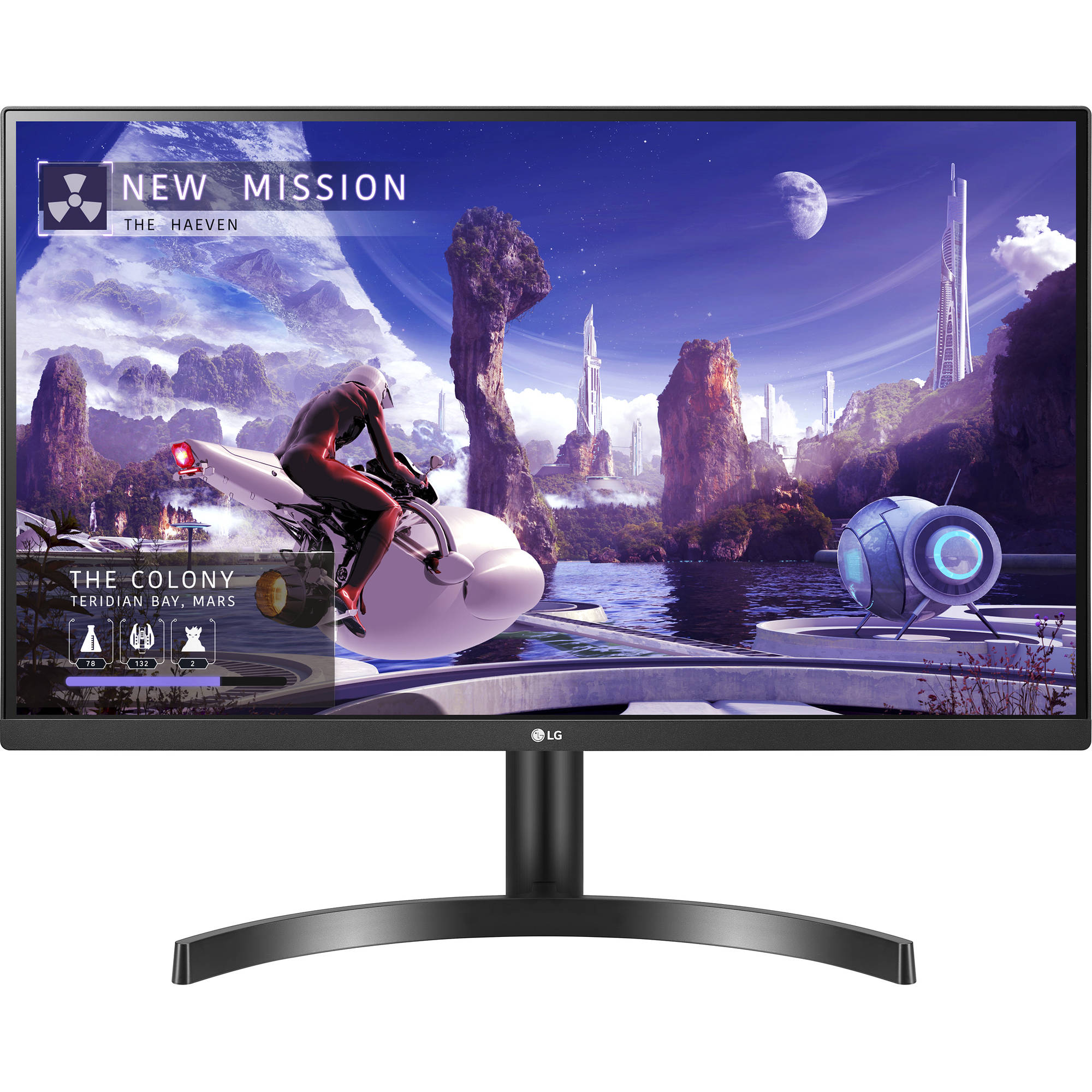 LG 27QN600-B 27 "16: 9 Freesync QHD IPS Monitor