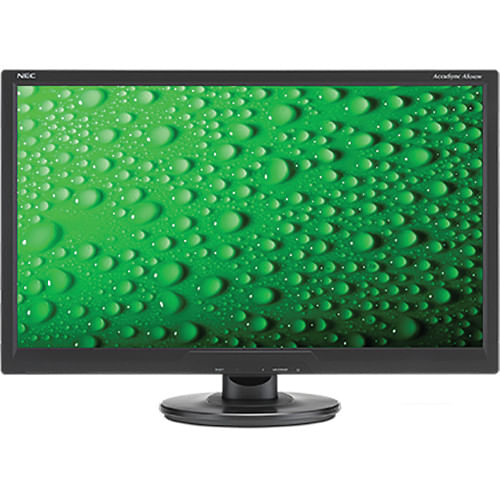NEC AS242W-BK 24 "Monitor LCD de retroiluminación de alta pantalla de pantalla panorámica