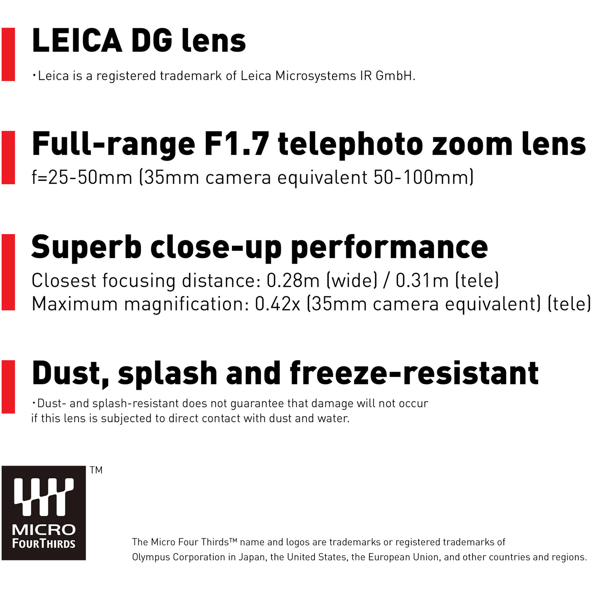 Cámara sin espejo Panasonic Lumix GH6 con kit de lente de 25-50 mm f/1.7
