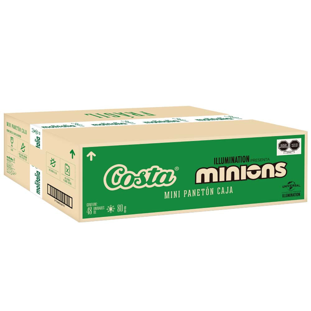 Mini Panetón COSTA Paquete 48un