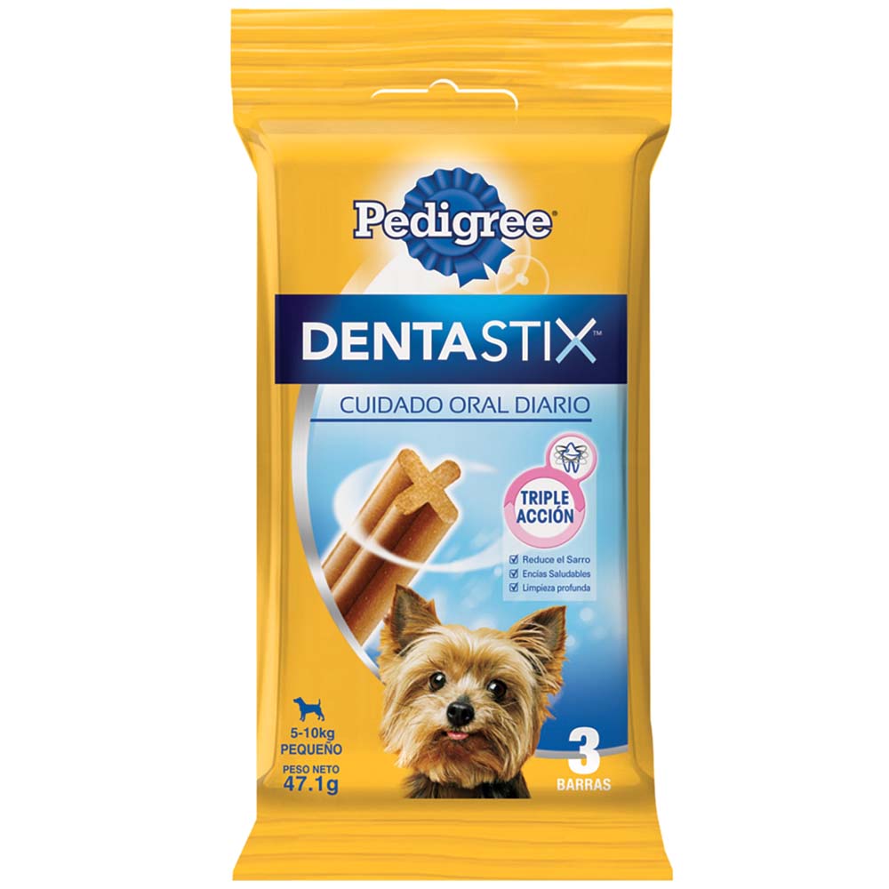 Comida para Perros PEDIGREE Razas Pequeñas Dentastix Caja 47g