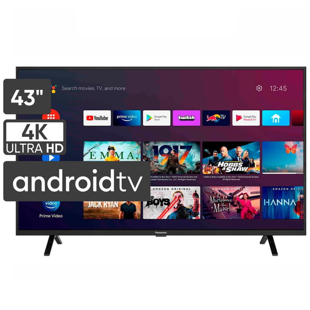 Televisor PANASONIC LCD 43" UHD 4K Smart TV TC-43HX550P