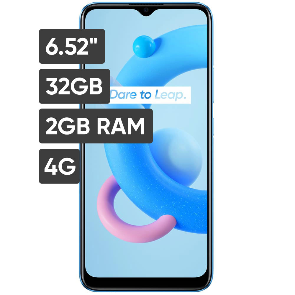Smartphone REALME C11 6.52'' 2GB 32GB 8MP Lake Blue