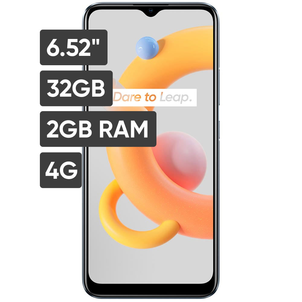 Smartphone REALME C11 6.52'' 2GB 32GB 8MP Iron Grey