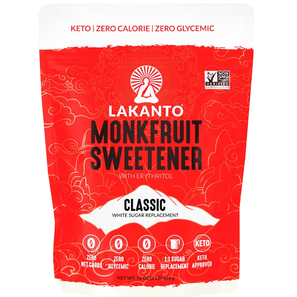 Endulzante Natural LAKANTO Sweetener Classic Doypack 454g