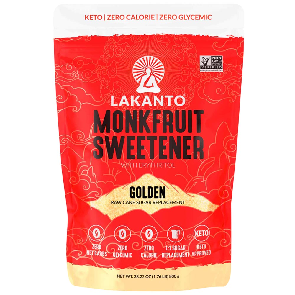 Endulzante Natural LAKANTO Sweetener Golden Doypack 800g