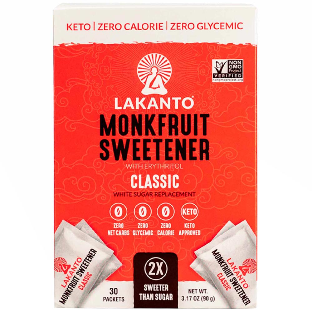 Endulzante Natural LAKANTO Classic Sweetener Caja 30un
